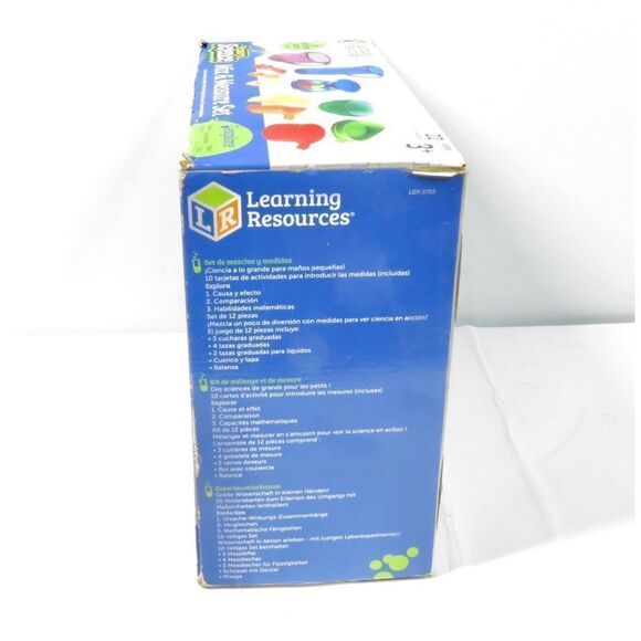 Learning Resources Primary Science Mix & Measure Set 22pc 10 Activity Cards New - Picture 6 of 6
